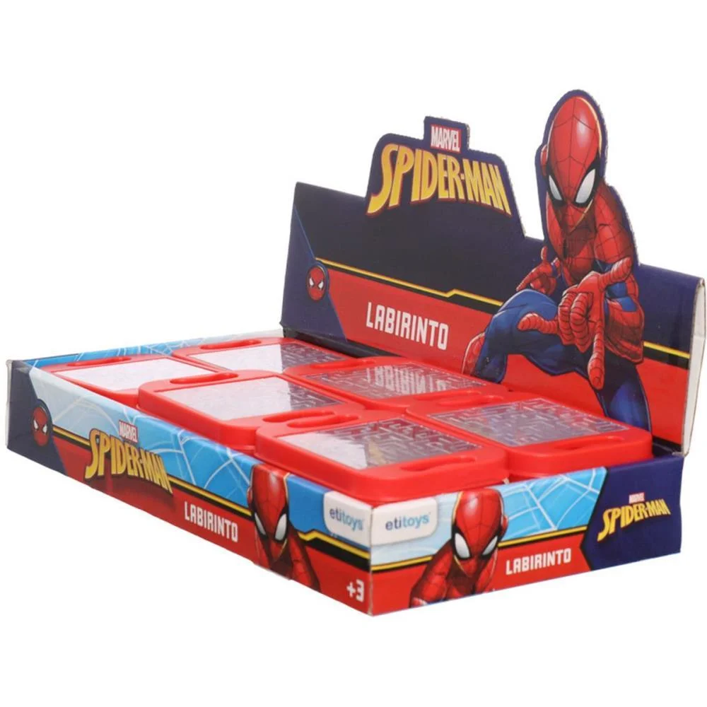 BRINQUEDO DIVERSO LABIRINTO SPIDER-MAN ETITOYS (DP.C/24) - imagem 5