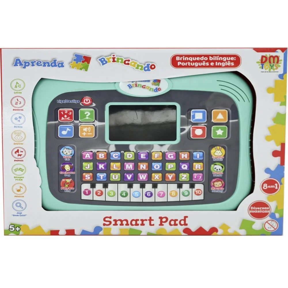 BRINQUEDO DIVERSO SMART PAD 8EM1 DM TOYS (UNIDADE) - imagem 5