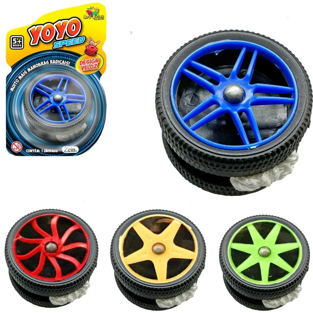 BRINQUEDO DIVERSO IOIO RODA SORTIDA 5,5CM ART BRINK (UNIDADE) - imagem 3