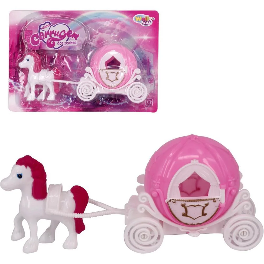 BRINQUEDO DIVERSO CARRUAGEM ENCANTADA SORTIDAS WELLMIX (UNIDADE) - imagem 3