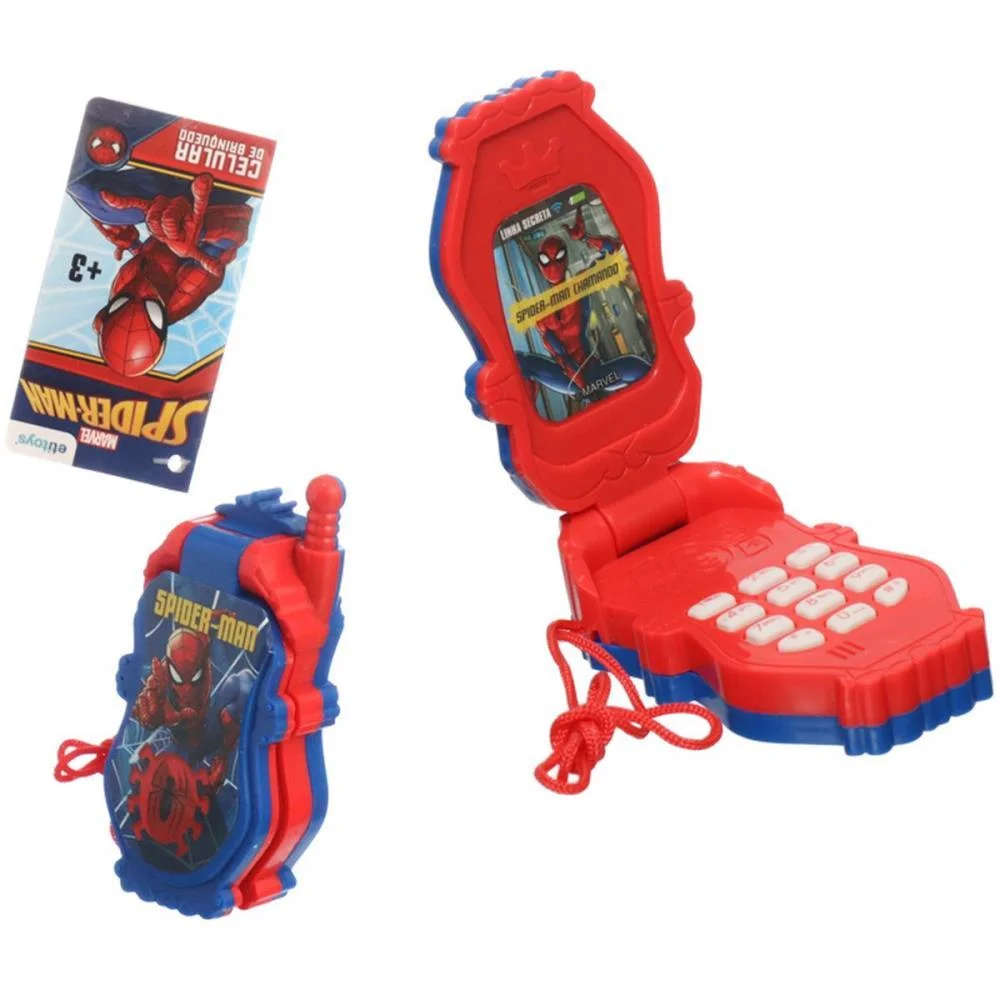 BRINQUEDO DIVERSO CELULAR INF. FLIP SPIDER-MAN ETITOYS (DP.C/12) - imagem 3