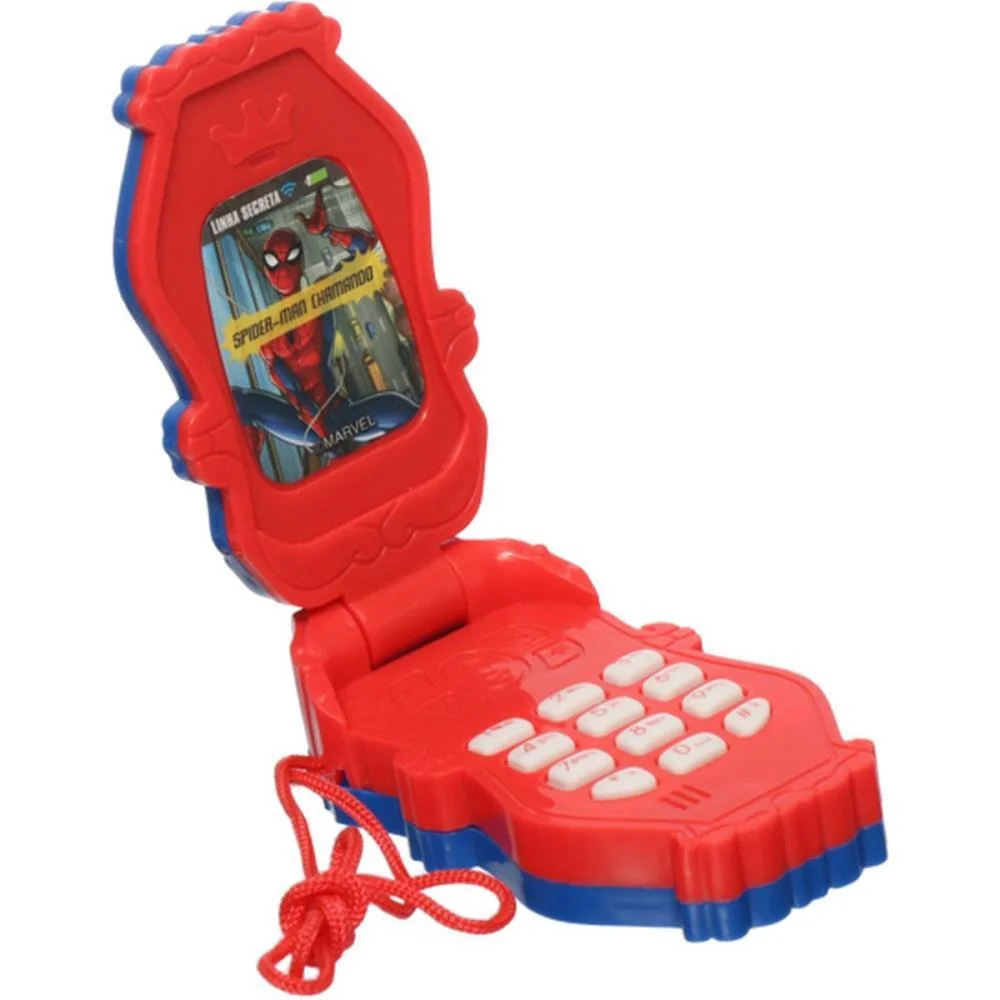 BRINQUEDO DIVERSO CELULAR INF. FLIP SPIDER-MAN ETITOYS (DP.C/12) - imagem 4