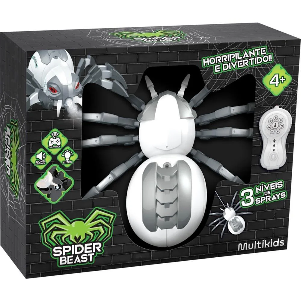 BRINQUEDO DIVERSO ARANHA SPIDER BEAST C/R MULTIKIDS (UNIDADE) - imagem 5