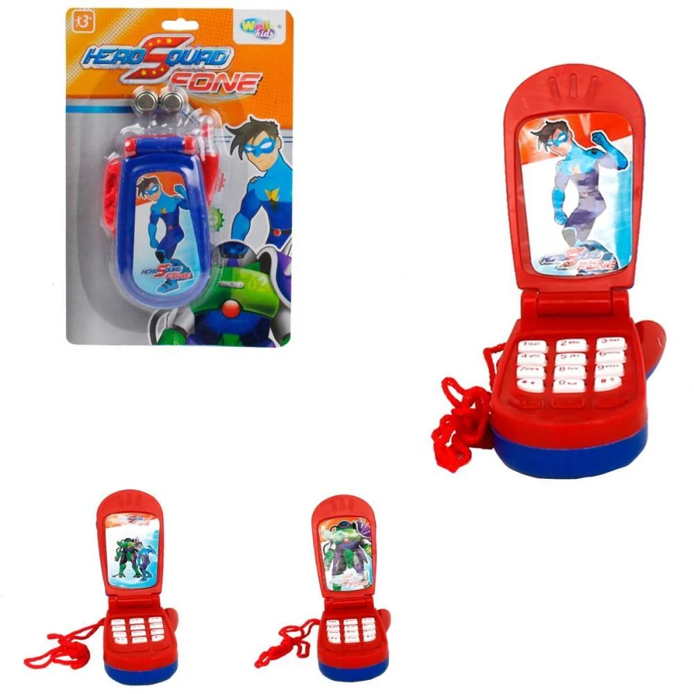 BRINQUEDO DIVERSO CELULAR HERO SQUAD (S) WELLMIX (UNIDADE) - imagem 2
