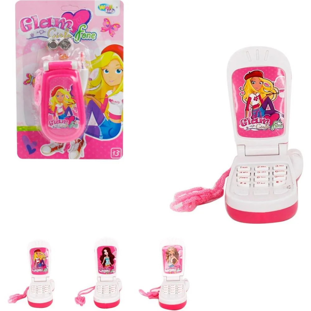BRINQUEDO DIVERSO CELULAR GLAM GIRLS (S) WELLMIX (UNIDADE) - imagem 2