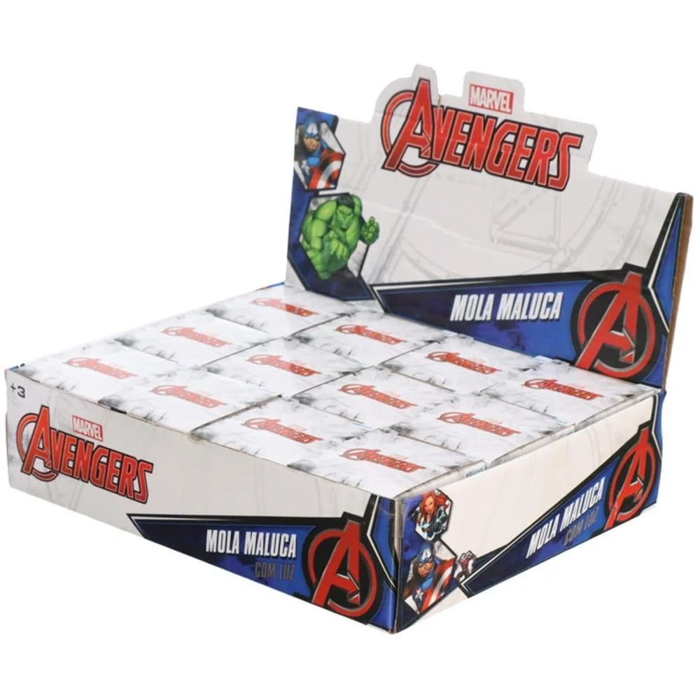 MOLA MALUCA AVENGERS C/LUZ ETITOYS (DP.C/12) - imagem 4