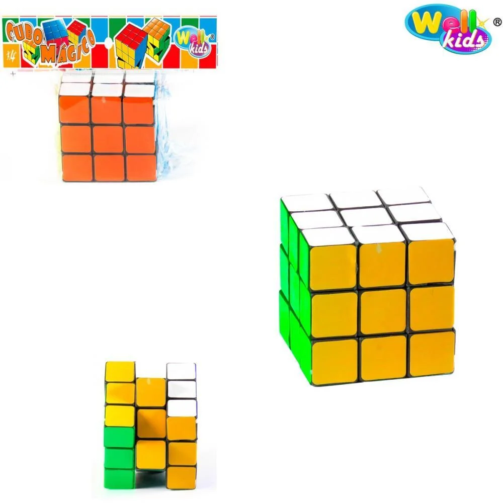 CUBO MAGICO MEDIO 3X3 CORES WELLMIX (UNIDADE) - imagem 3