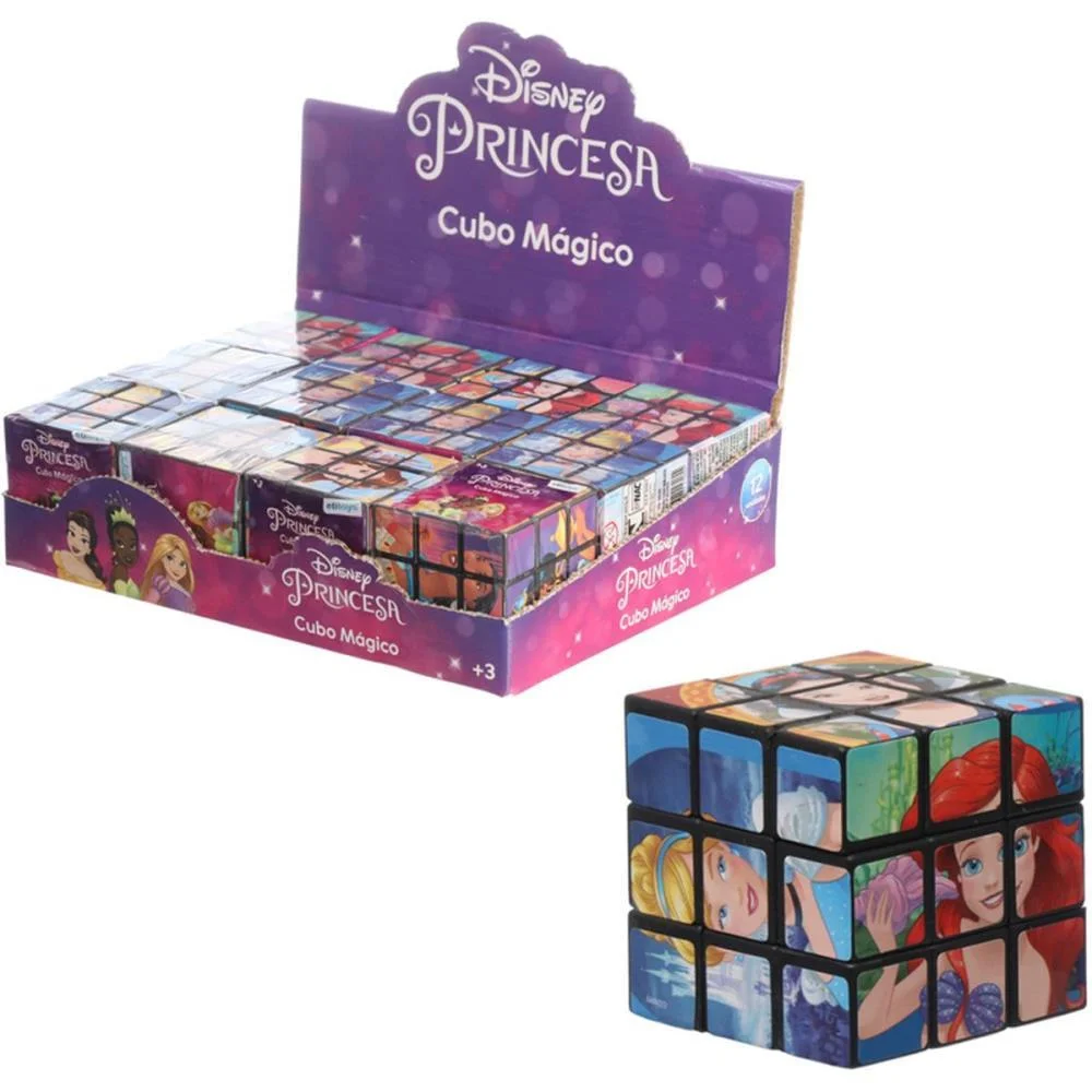 CUBO MAGICO PRINCESAS 5X5 ETITOYS (DP.C/12) - imagem 4