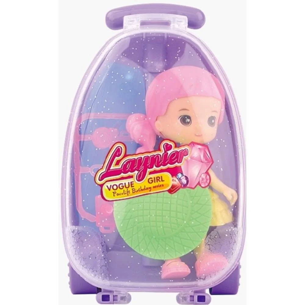 BONECA VIAGEM DOLL 9CM C/CHEIRINHO (S POLIBRINQ (DP.C/16) - imagem 5