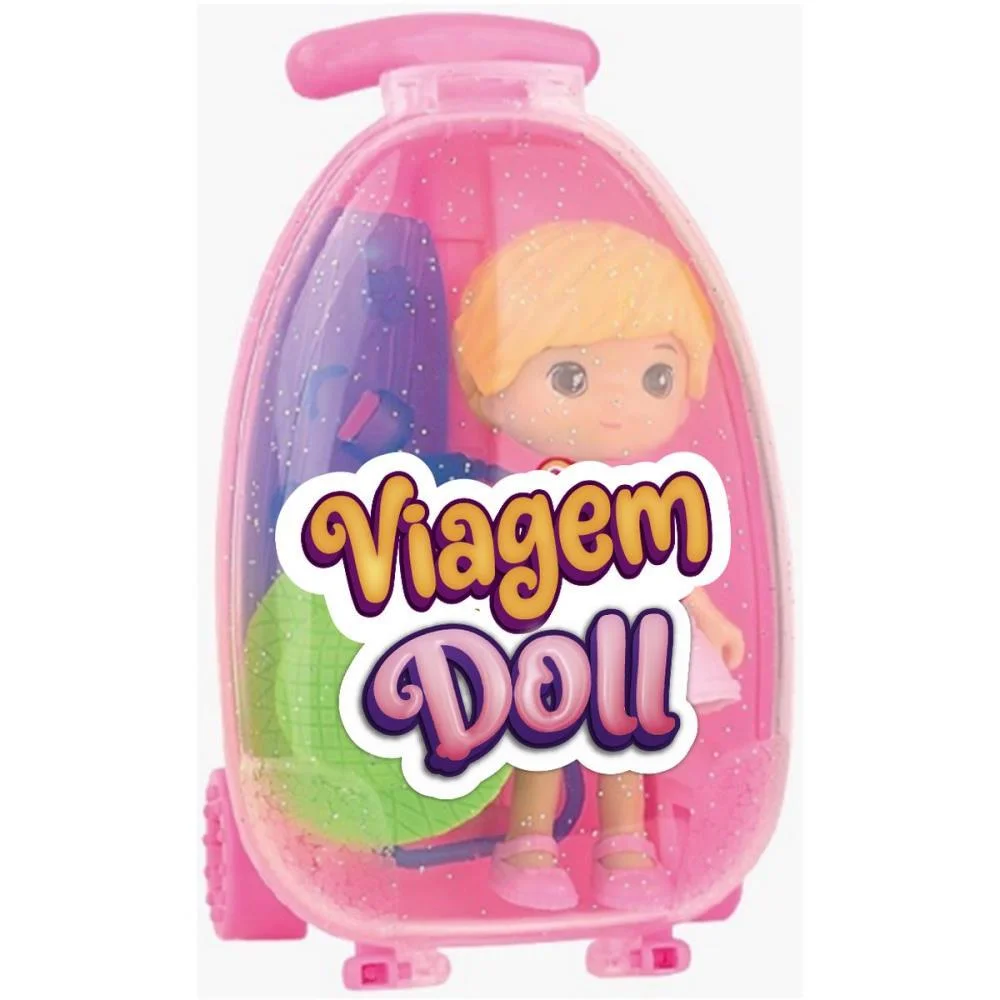 BONECA VIAGEM DOLL 9CM C/CHEIRINHO (S POLIBRINQ (DP.C/16) - imagem 10