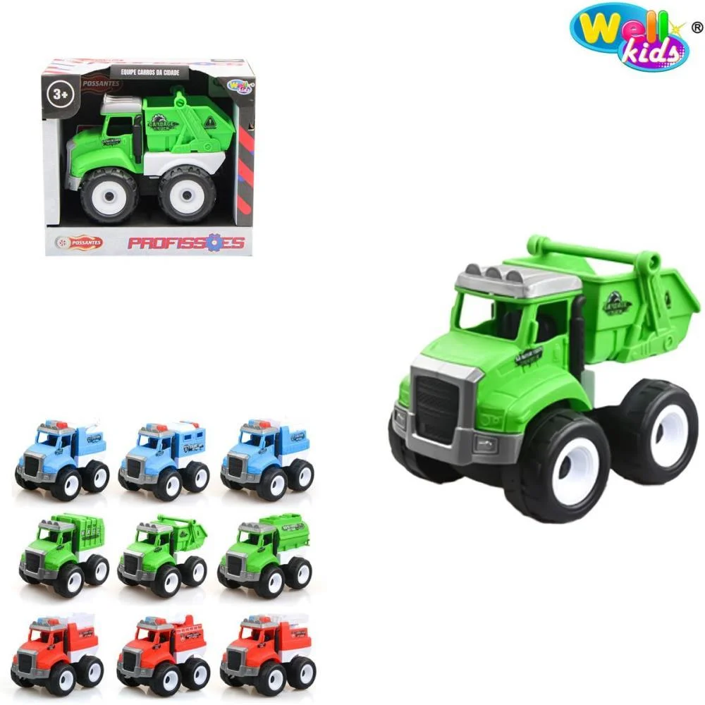 CAMINHAO MEGA TRUCKS A FRICCAO 9CM (S) WELLMIX (UNIDADE) - imagem 4