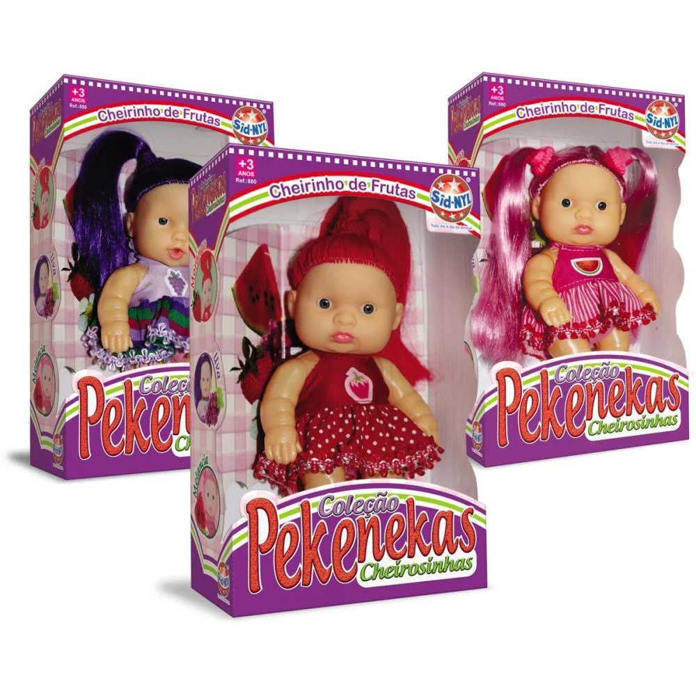 BONECA PEKENEKAS CHEIROSINHAS SORTIDA SID-NYL (UNIDADE) - imagem 4