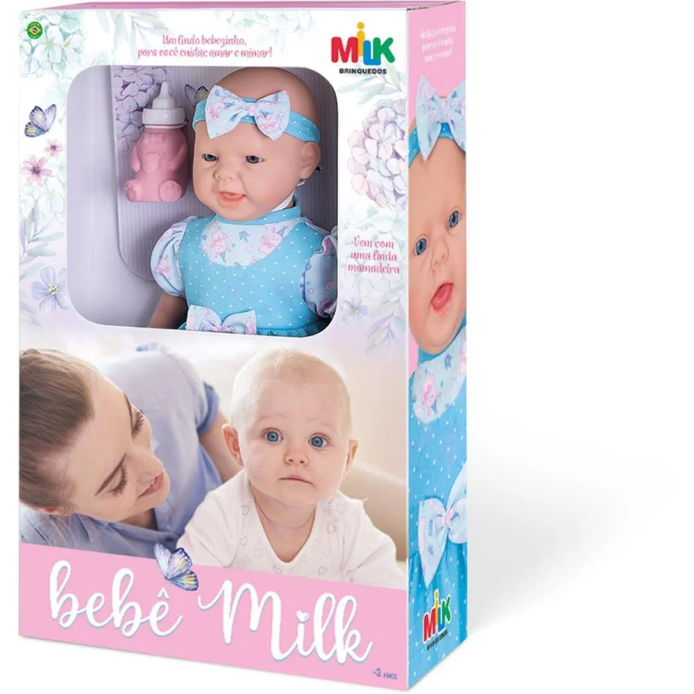 BONECA BEBE MILK 45CM MILK (UNIDADE) - imagem 5