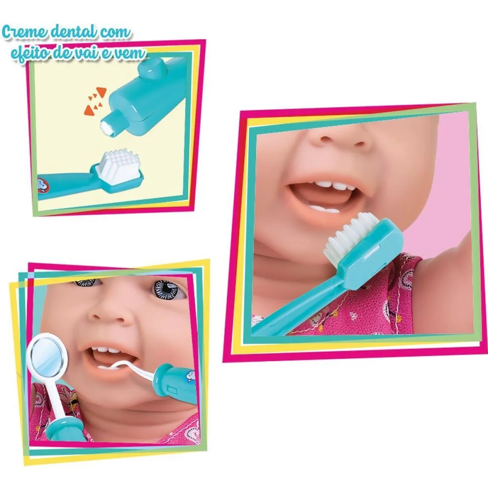 BONECA SAPEKINHA 1° DENTINHO 32CM MILK (UNIDADE) - imagem 4