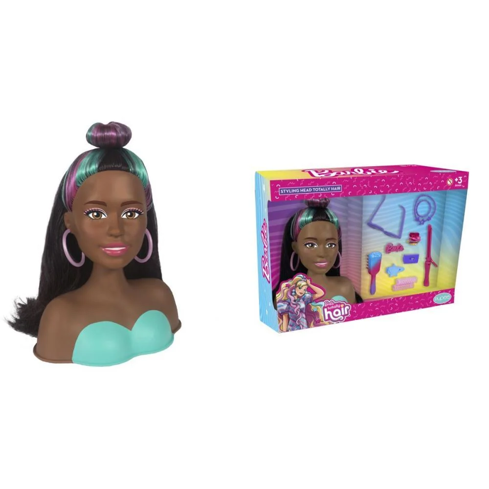 BONECA BARBIE STYLING TOTALLY HAIR VD PUPEE BRINQUEDOS (UNIDADE) - imagem 4