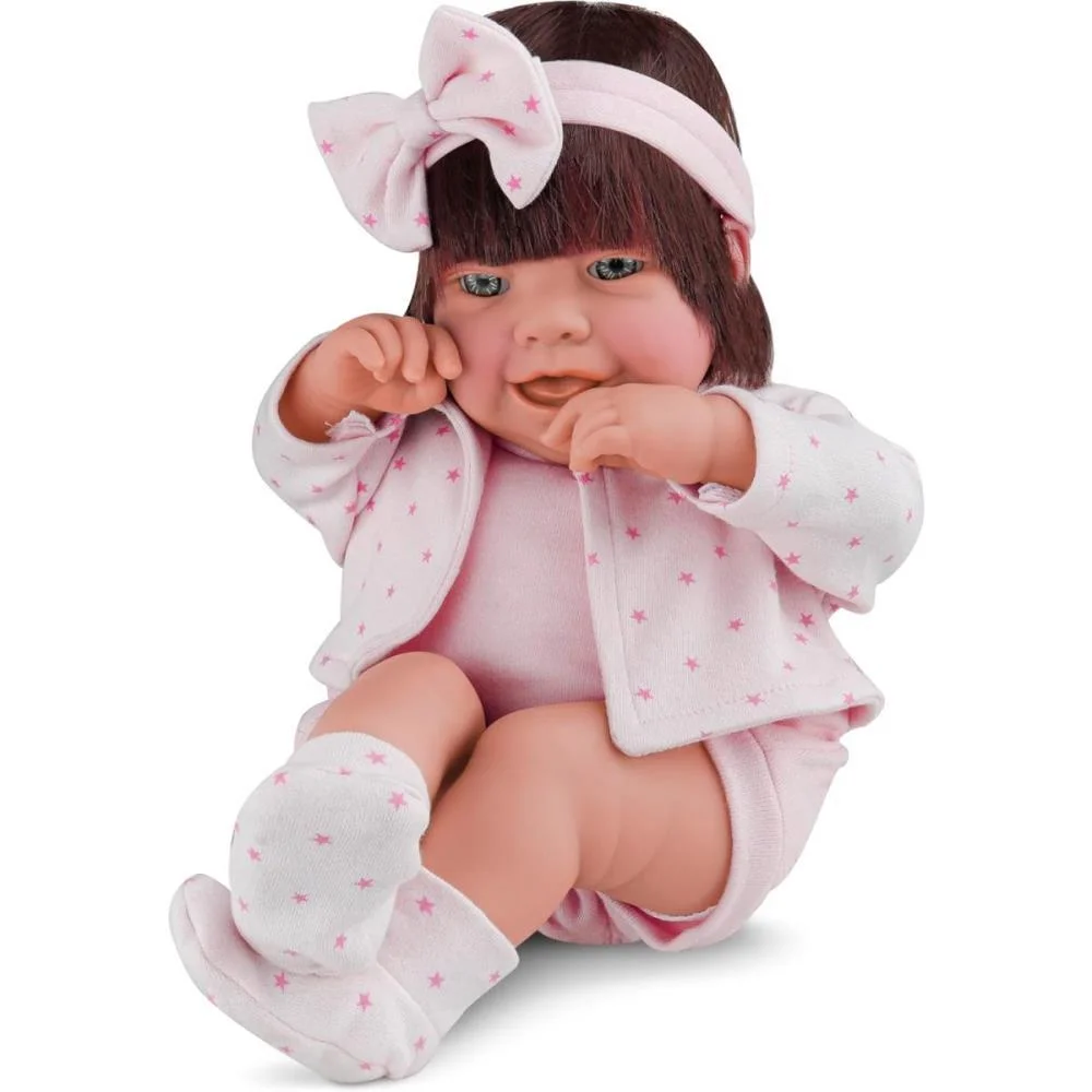 BONECA BEBE REAL COM CABELO (S) ROMA (UNIDADE) - imagem 6