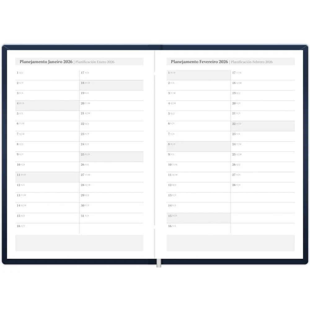 AGENDA 2026 CAPRI COLOR 176F.135X192MM FORONI (PCT.C/05) - imagem 6