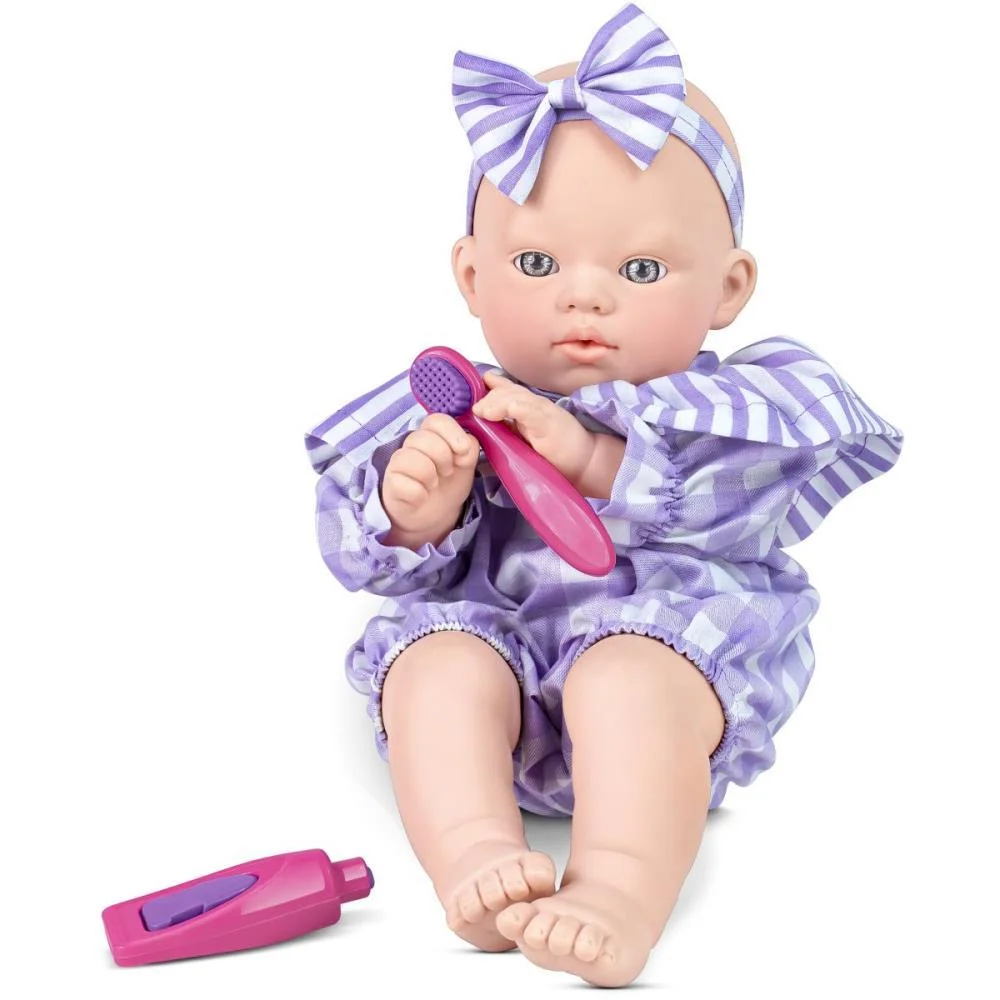 BONECA BABIES BANHO E SONHO 35CM ROMA (UNIDADE) - imagem 2