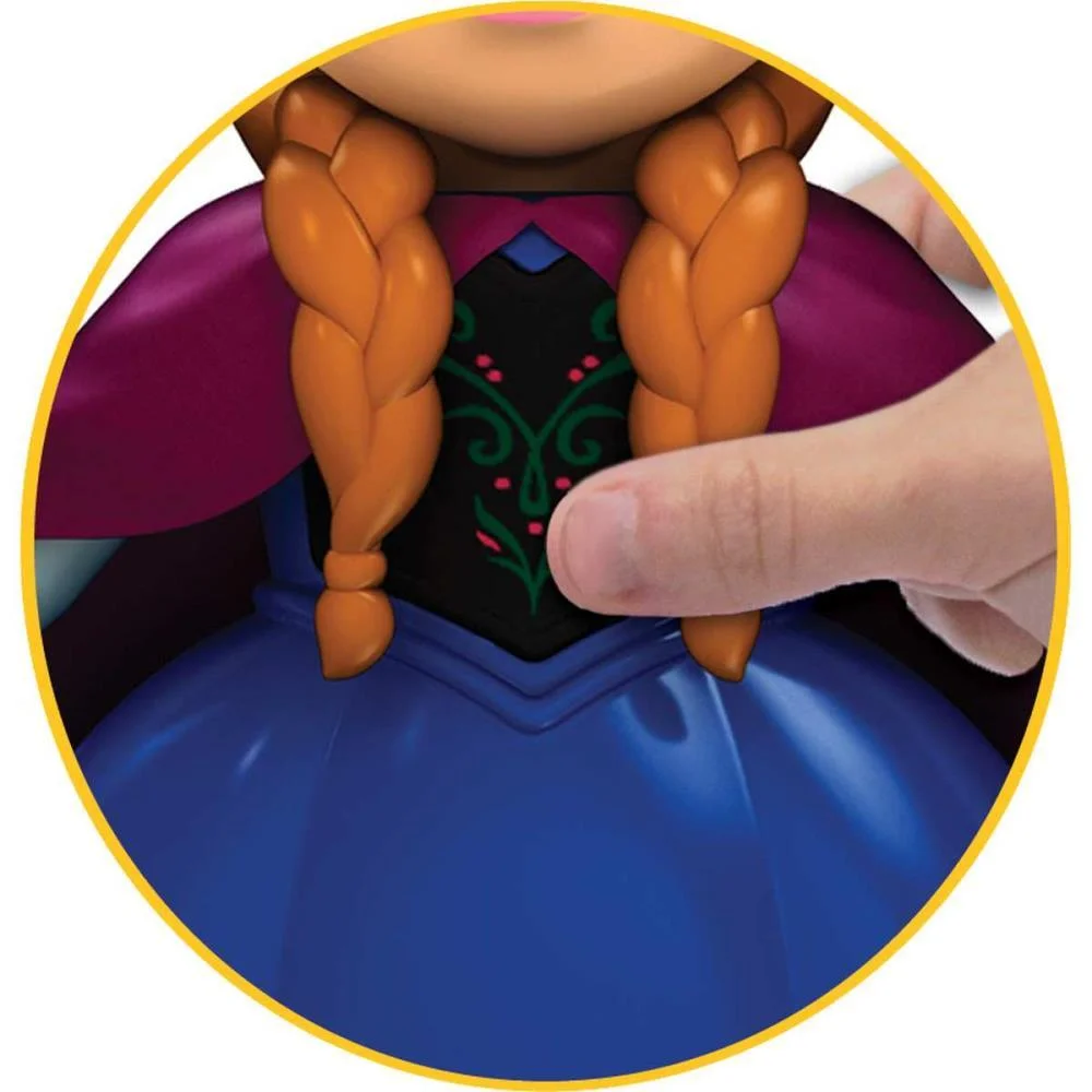 BONECA COM MECANISMO FROZEN ELSA 8 FRASES 24CM. ELKA (UNIDADE) - imagem 3