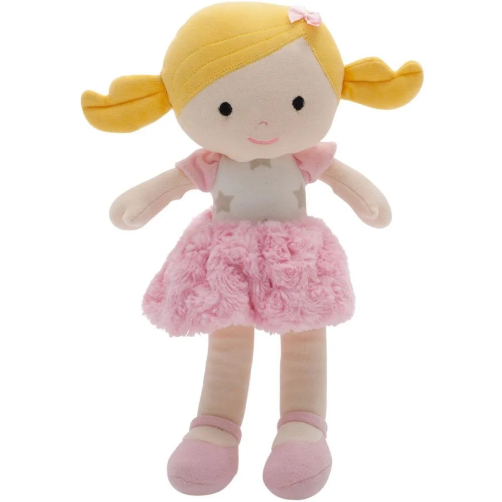 BONECA DE PELUCIA MALU LOIRA 35CM ZIP (UNIDADE) - imagem 2