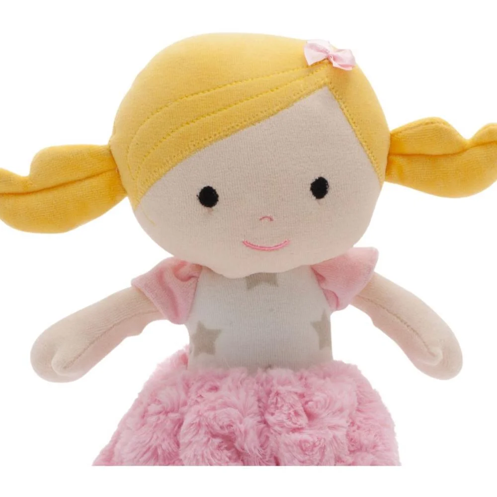 BONECA DE PELUCIA MALU LOIRA 35CM ZIP (UNIDADE) - imagem 3