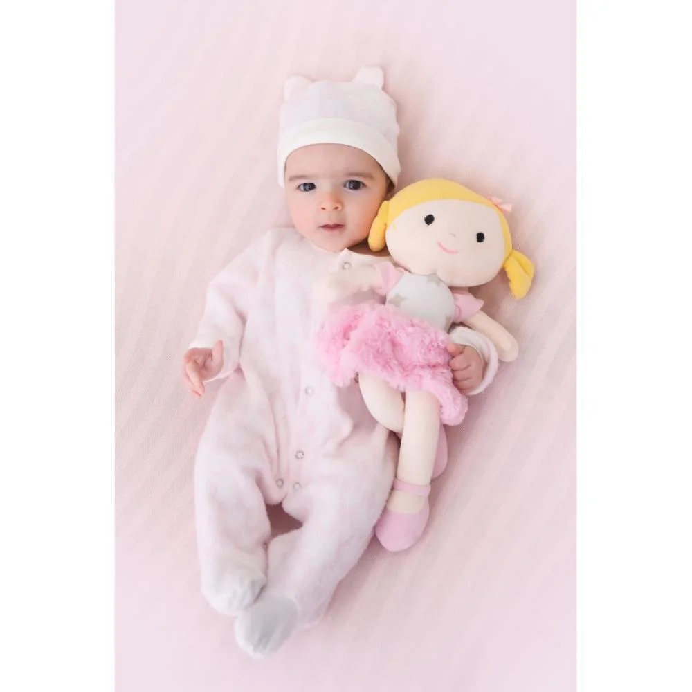 BONECA DE PELUCIA MALU LOIRA 35CM ZIP (UNIDADE) - imagem 4