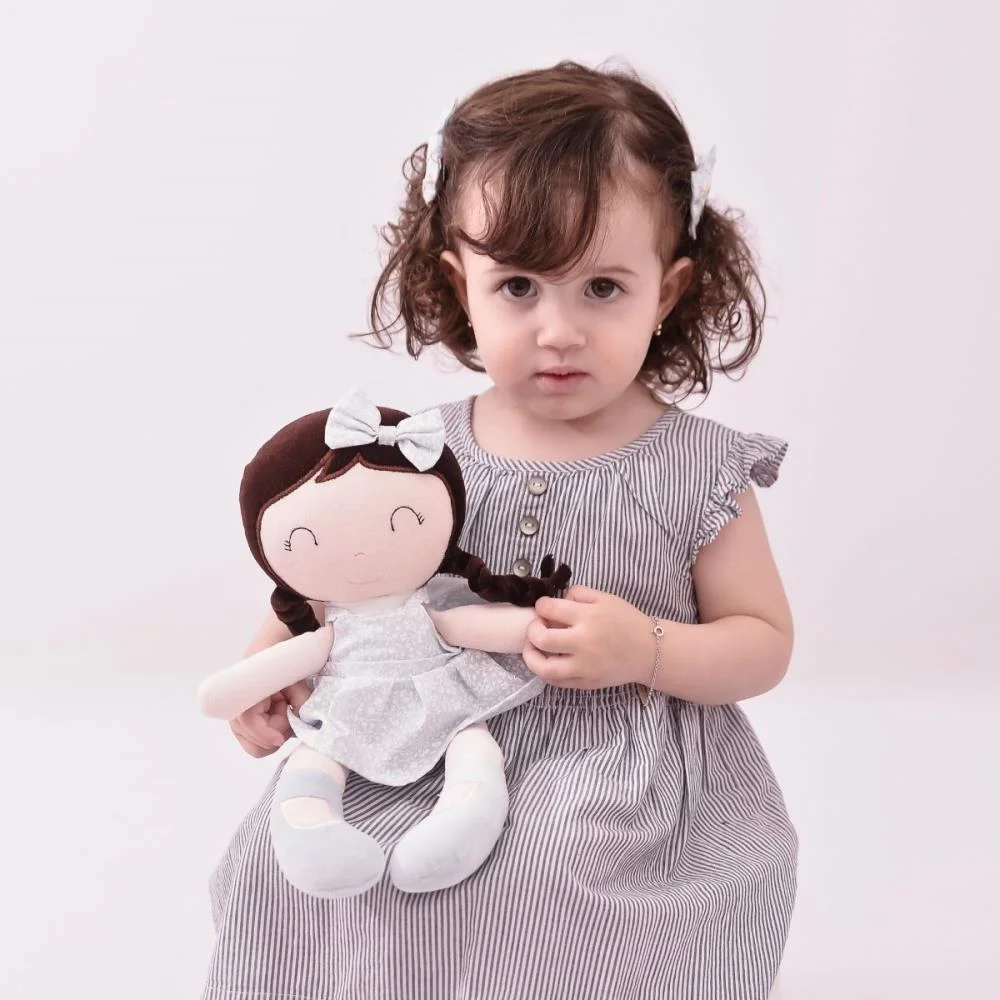 BONECA DE PELUCIA NICOLE 35CM ZIP (UNIDADE) - imagem 4