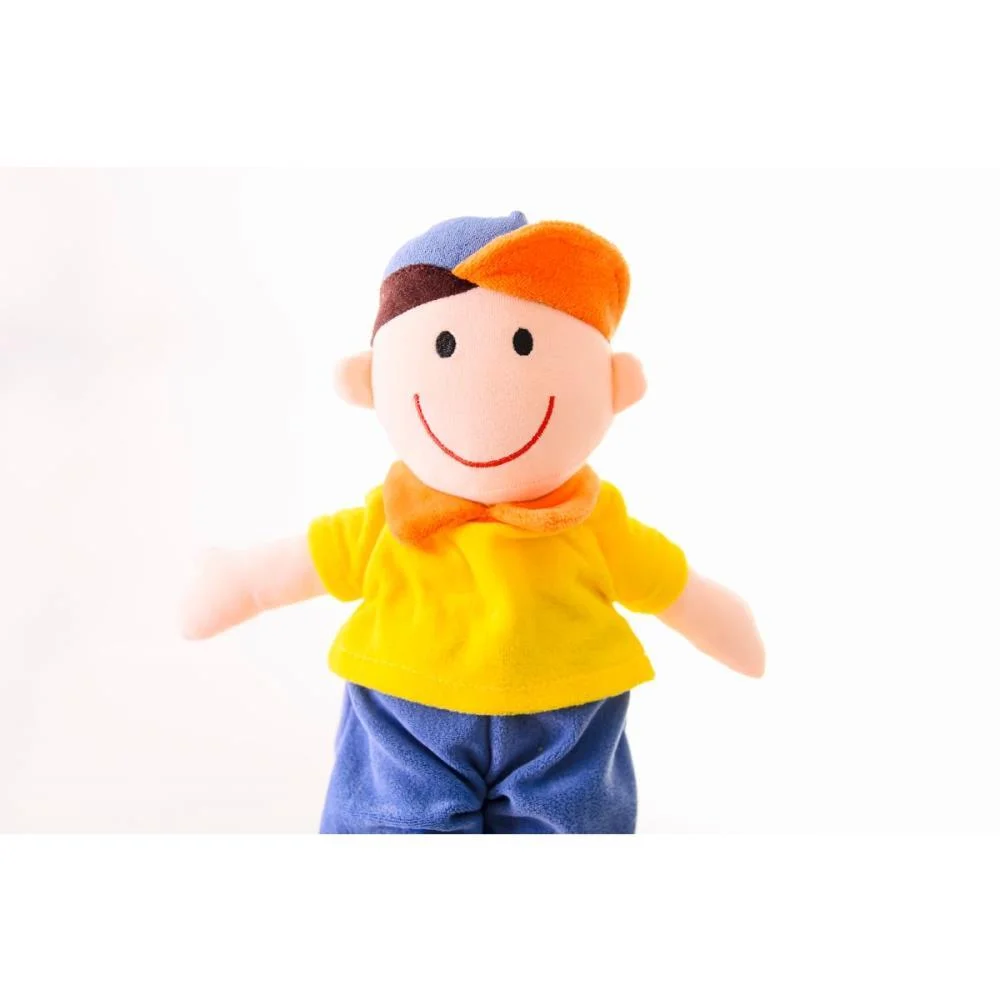 BONECA DE PELUCIA MATHEUS AM/AZUL 35CM ZIP (UNIDADE) - imagem 3