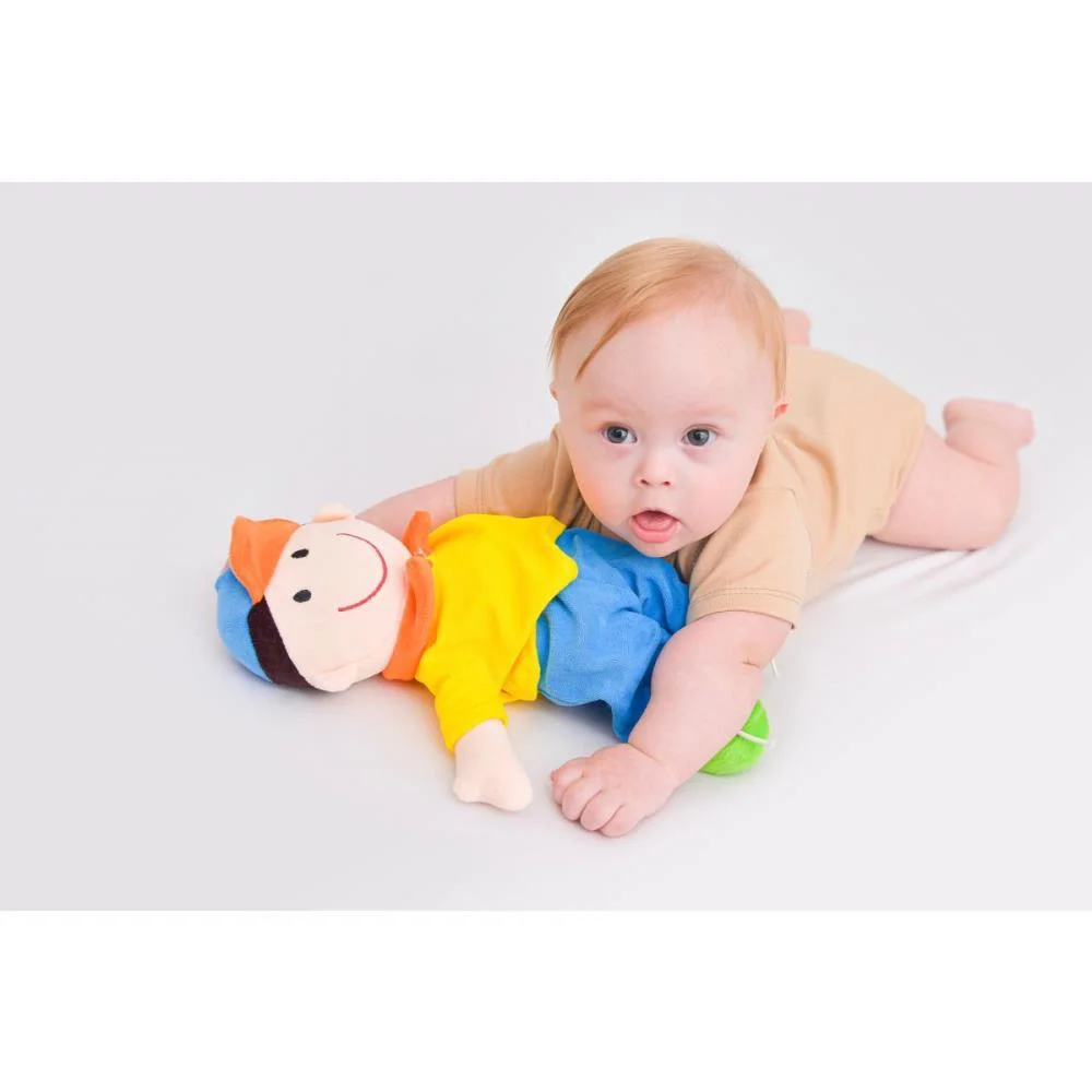 BONECA DE PELUCIA MATHEUS AM/AZUL 35CM ZIP (UNIDADE) - imagem 8