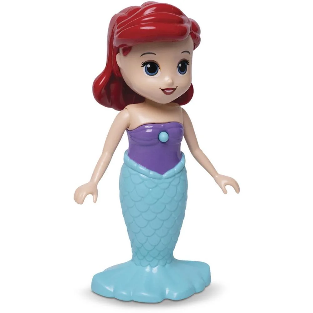 BONECA COM MECANISMO PRINCESA ARIEL 20CM ELKA (UNIDADE) - imagem 3