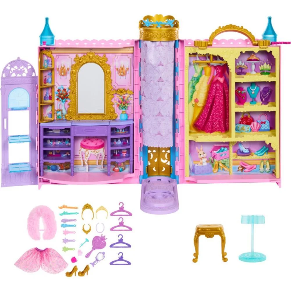 BONECA DISNEY PRINCESA CLOSET C/BONECA BELA MATTEL (UNIDADE) - imagem 2