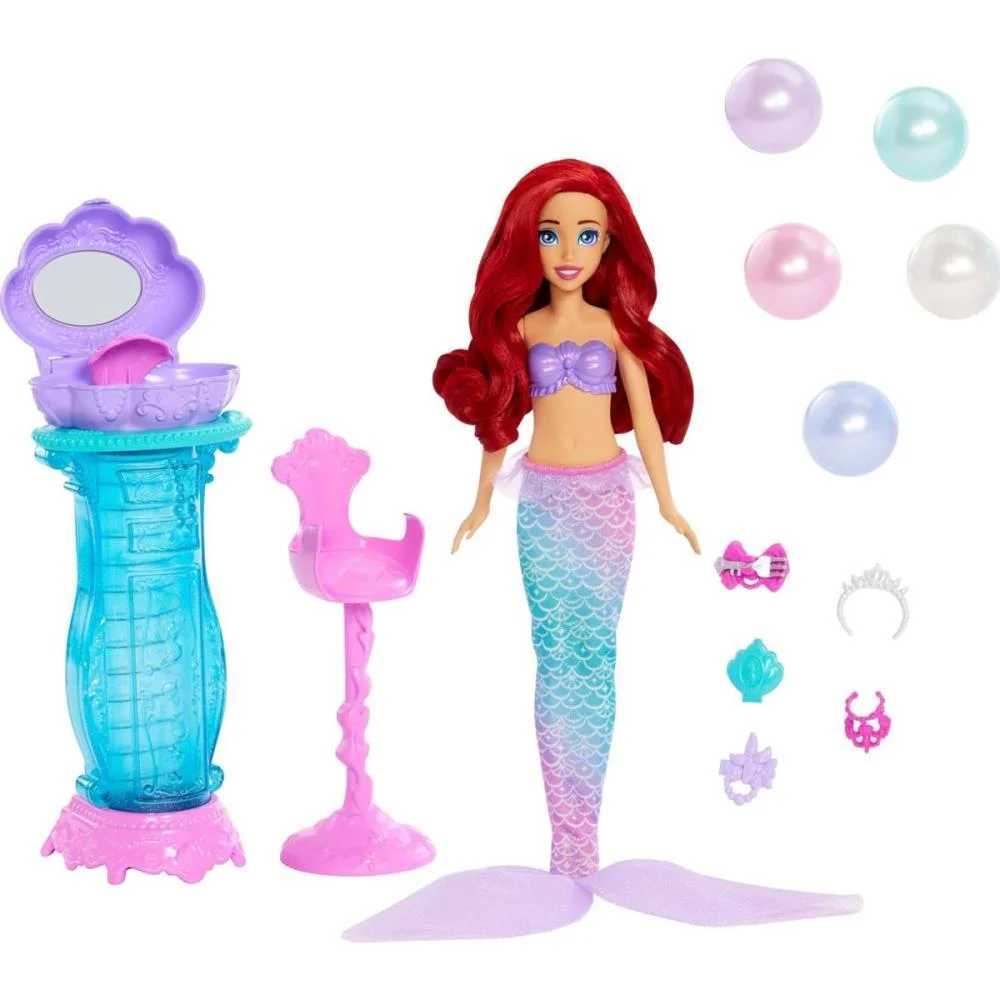 BONECA DISNEY PRINCESA ARIEL PÉROLA SURPRESA MATTEL (UNIDADE) - imagem 6