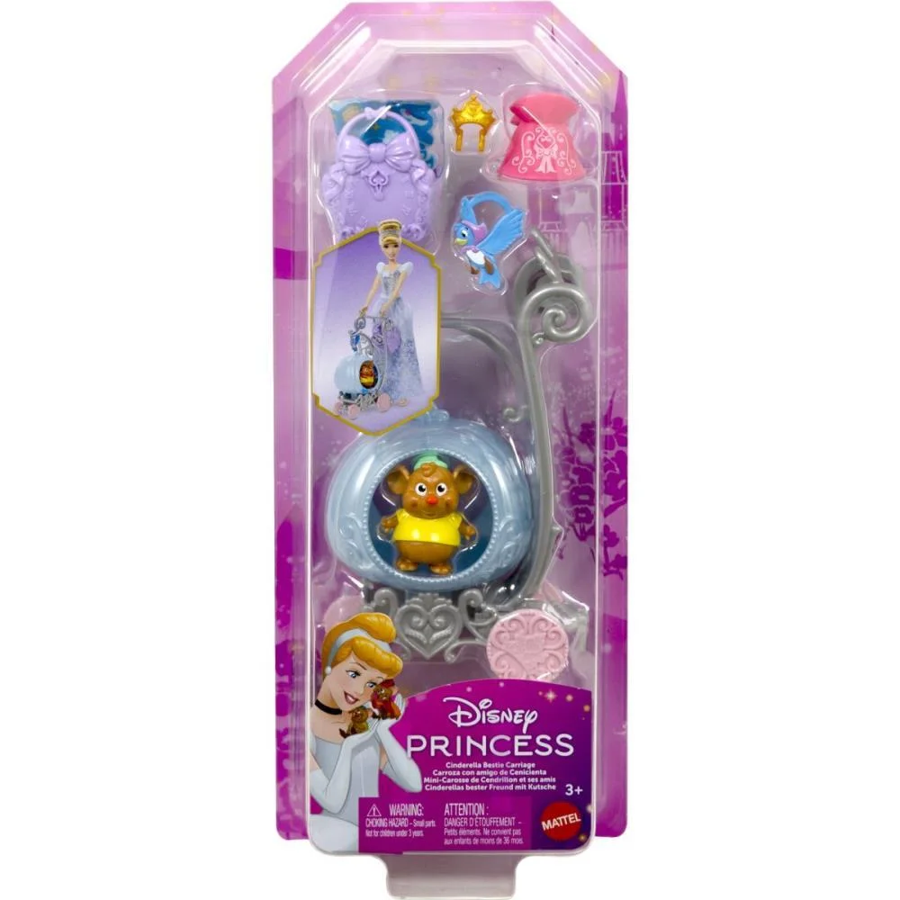BONECA DISNEY PRINCESA CARRINHO DE ANIMAIS(S MATTEL (UNIDADE) - imagem 10