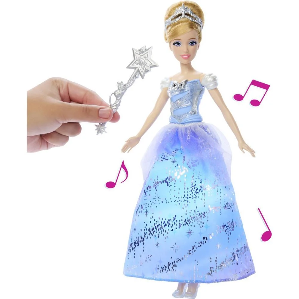 BONECA DISNEY PRINCESA CINDERELA VEST.C/LUZE MATTEL (UNIDADE) - imagem 5