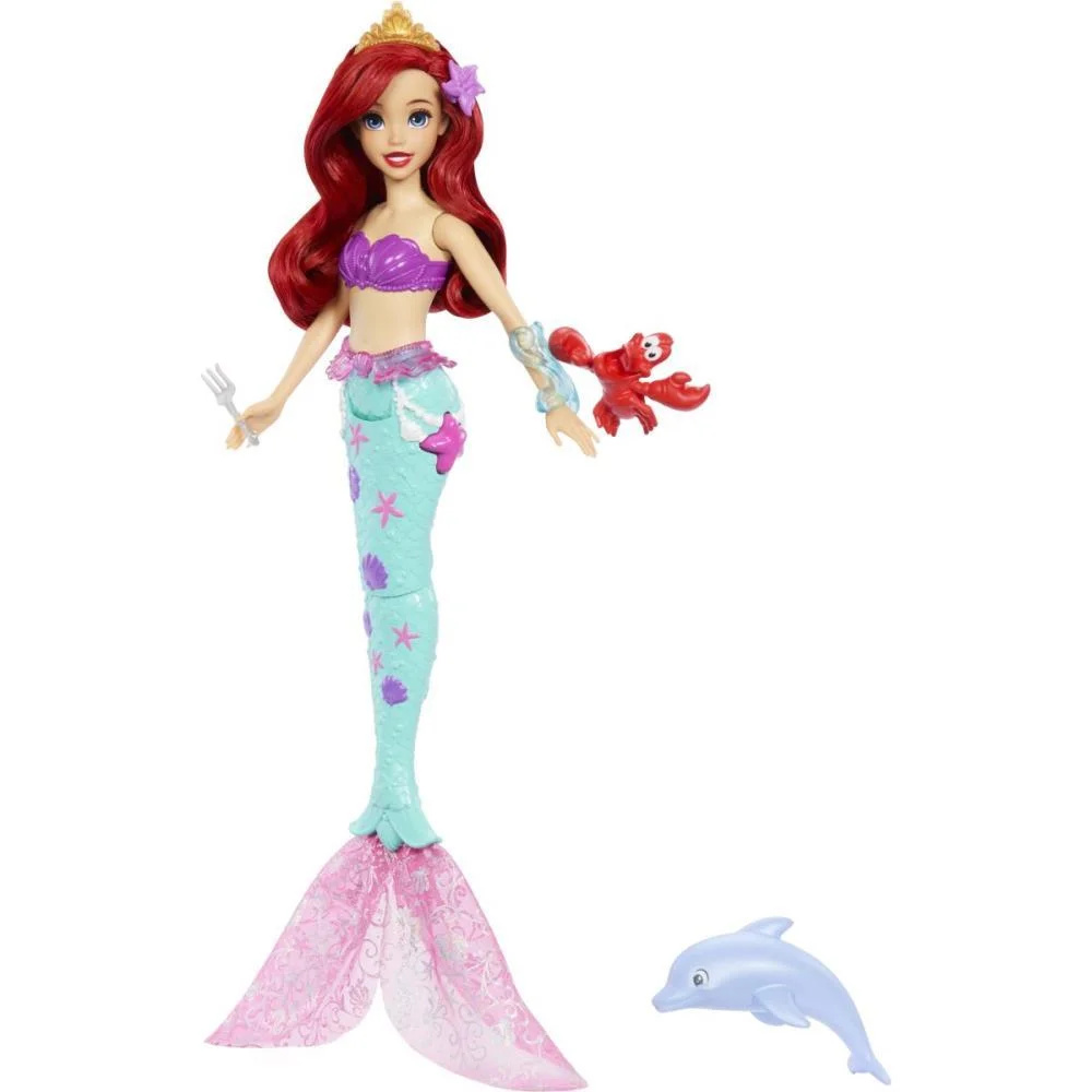 BONECA DISNEY PRINCESA ARIEL COM PET MATTEL (UNIDADE) - imagem 3