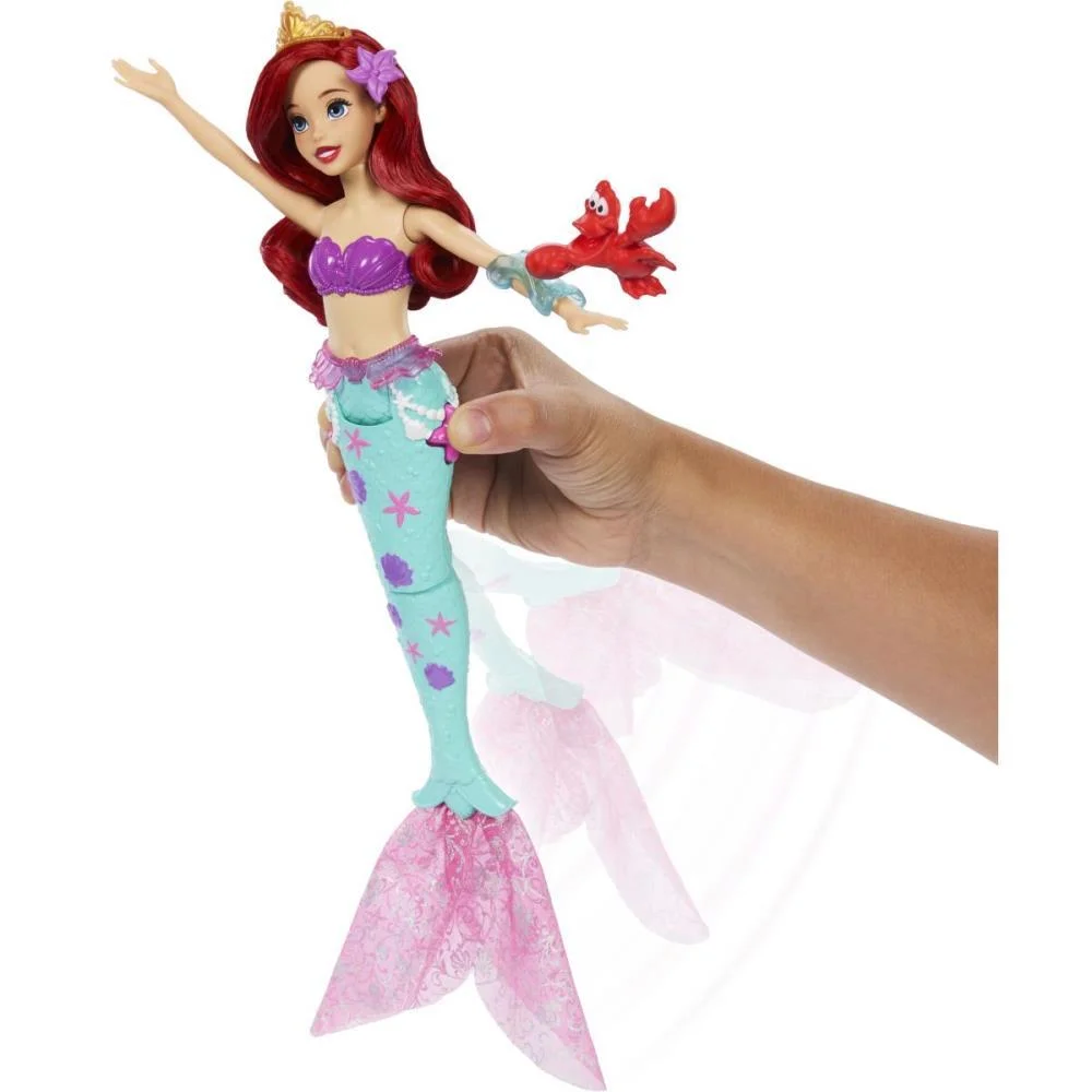 BONECA DISNEY PRINCESA ARIEL COM PET MATTEL (UNIDADE) - imagem 6