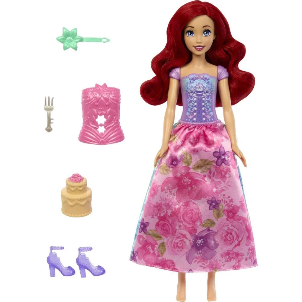 BONECA DISNEY PRINCESA ARIEL SPIN E REVEAL MATTEL (UNIDADE) - imagem 6