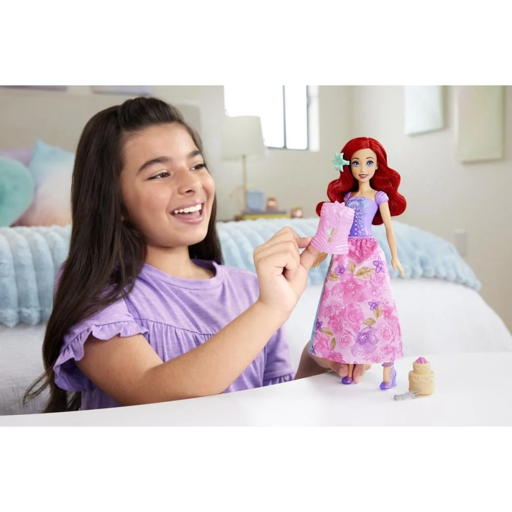 BONECA DISNEY PRINCESA ARIEL SPIN E REVEAL MATTEL (UNIDADE) - imagem 7