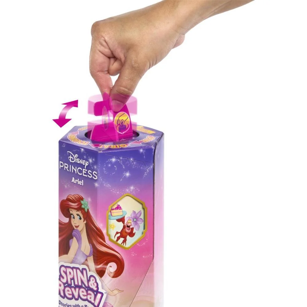 BONECA DISNEY PRINCESA ARIEL SPIN E REVEAL MATTEL (UNIDADE) - imagem 8