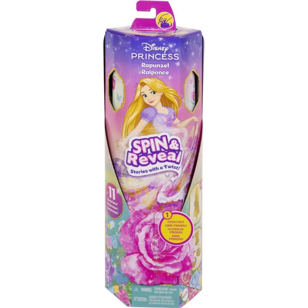 BONECA DISNEY PRINCESA RAPUNZEL SPIN E REVEA MATTEL (UNIDADE) - imagem 9
