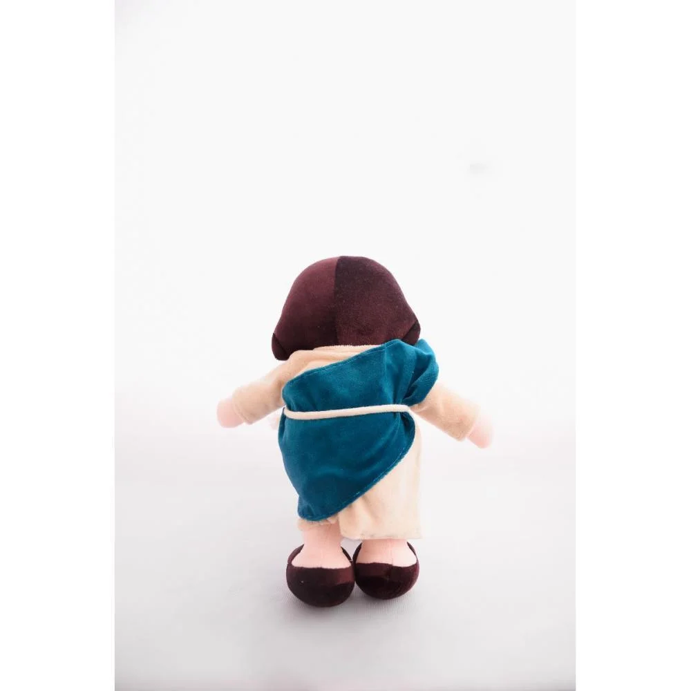 BONECA DE PELUCIA RELIGIOSO JESUS 32CM ZIP (UNIDADE) - imagem 5