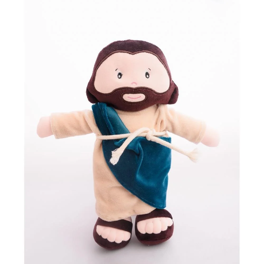 BONECA DE PELUCIA RELIGIOSO JESUS 32CM ZIP (UNIDADE) - imagem 7