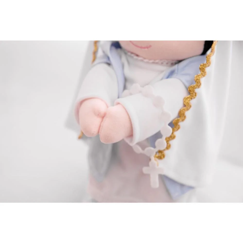 BONECA DE PELUCIA RELIGIOSO MARIA 32CM ZIP (UNIDADE) - imagem 4