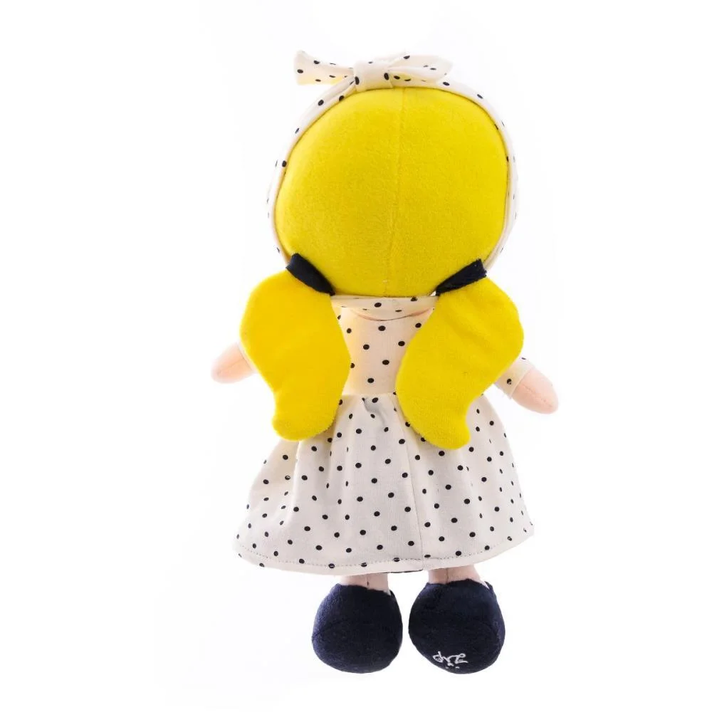 BONECA DE PELUCIA CLARA LOIRA 35CM ZIP (UNIDADE) - imagem 3