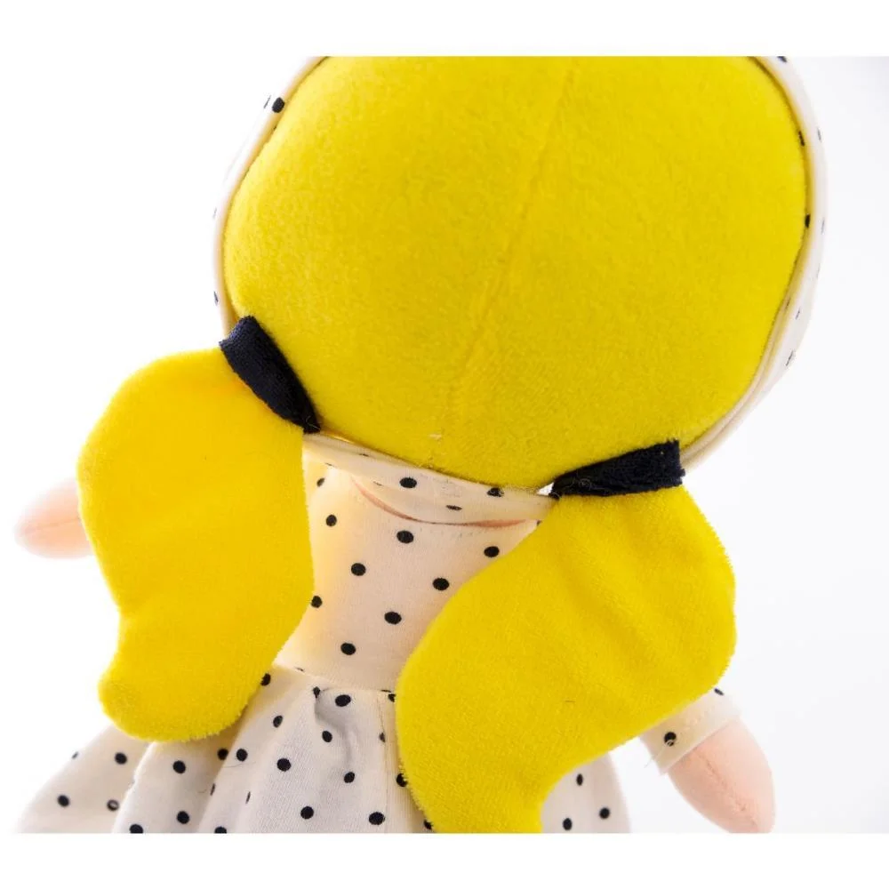 BONECA DE PELUCIA CLARA LOIRA 35CM ZIP (UNIDADE) - imagem 5