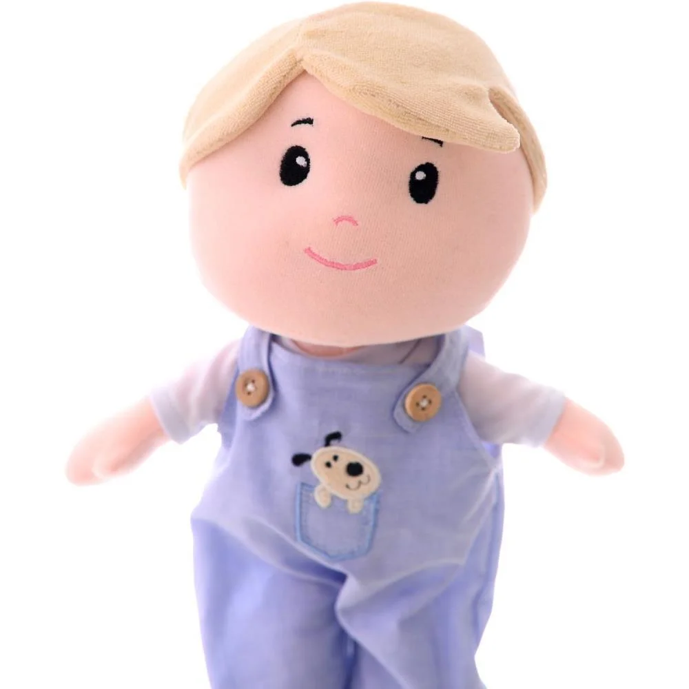 BONECA DE PELUCIA GAEL 35CM ZIP (UNIDADE) - imagem 3