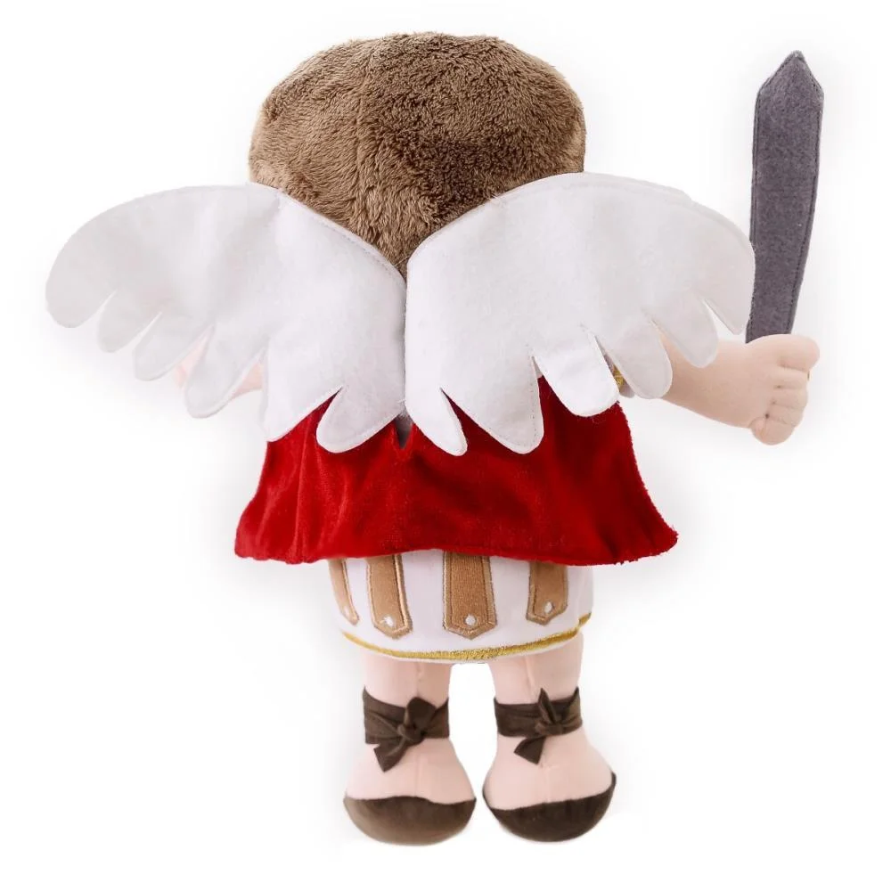 BONECA DE PELUCIA RELIGIOSO SAO MIGUEL 32CM ZIP (UNIDADE) - imagem 3