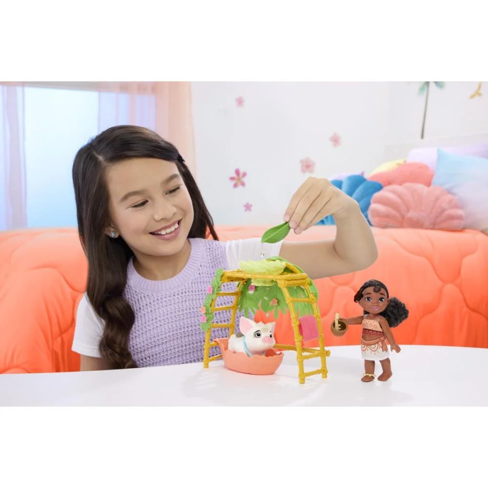 BONECA DISNEY MOANA IRMA PLAYSET+ACCY MATTEL (UNIDADE) - imagem 6
