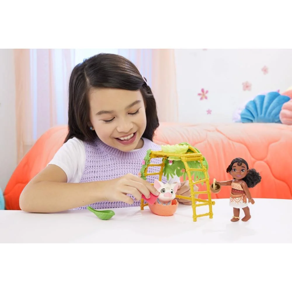 BONECA DISNEY MOANA IRMA PLAYSET+ACCY MATTEL (UNIDADE) - imagem 7