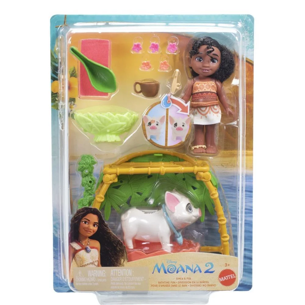 BONECA DISNEY MOANA IRMA PLAYSET+ACCY MATTEL (UNIDADE) - imagem 9